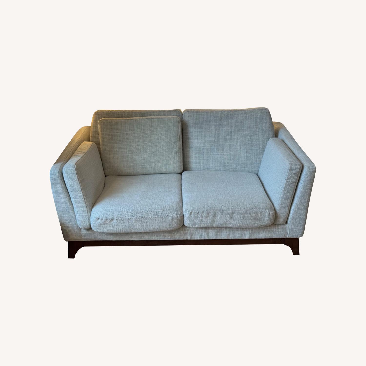 Article Ceni Fresh White Loveseat - image-0
