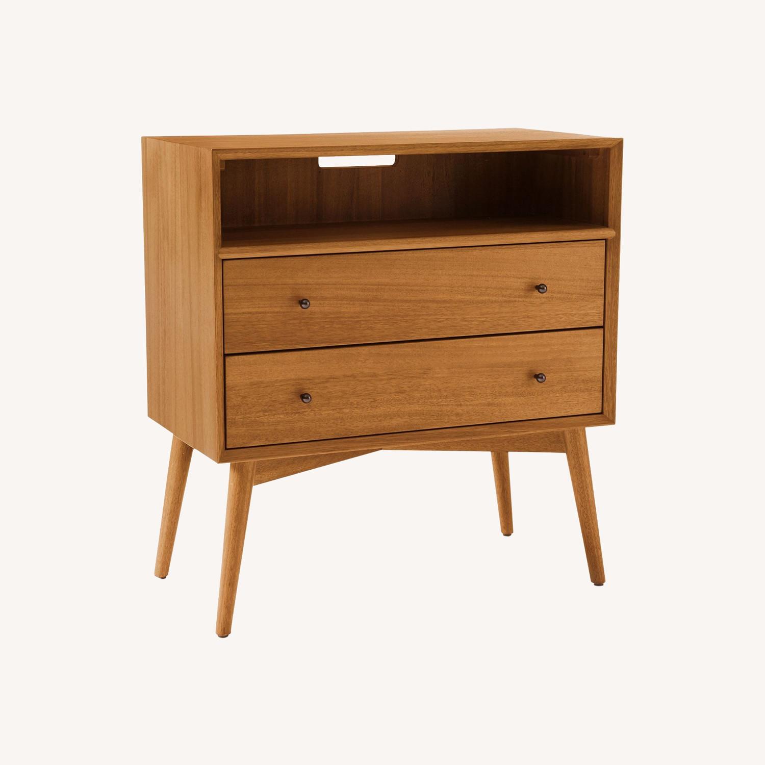 West Elm Mid-Century Open Nightstand - image-0