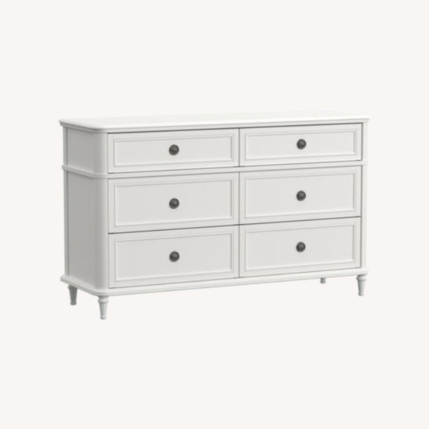White Pottery Barn Dresser