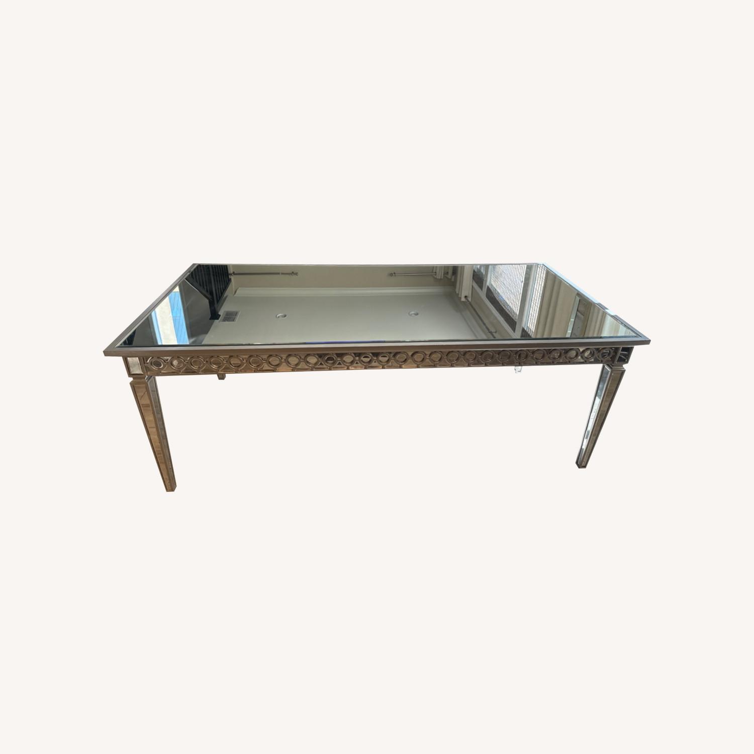 Z Gallerie Sophie Glass Dining Table - image-0