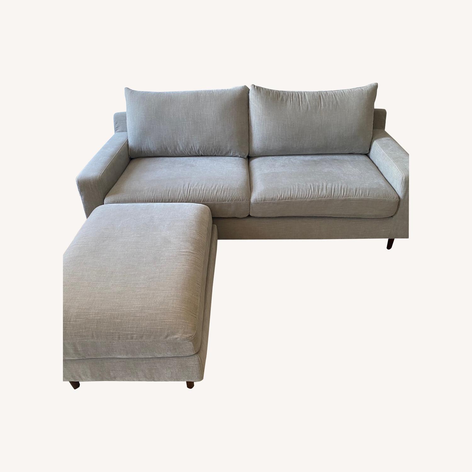 Interior Define Sloan Couch + Ottoman - image-0