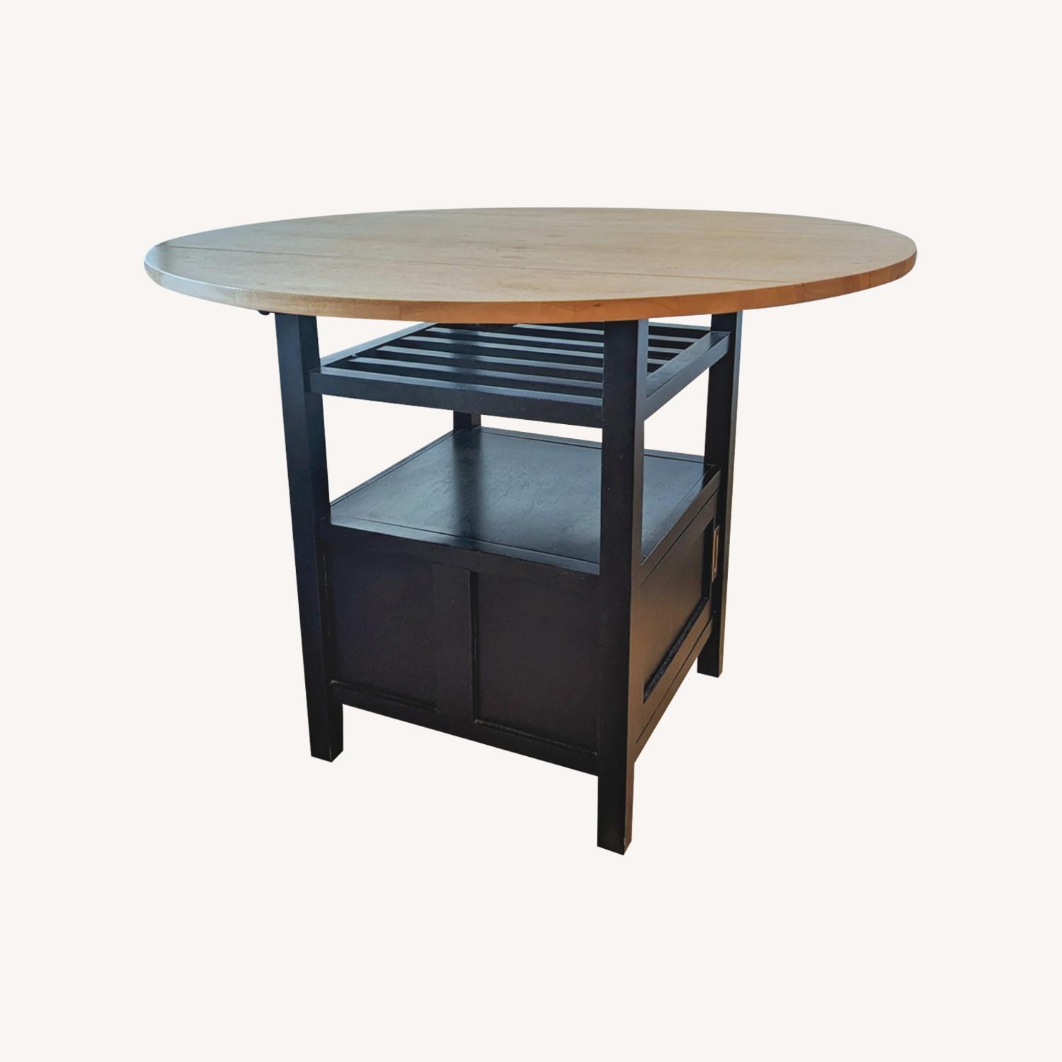 Crate & Barrel Belmont High Dining Table - image-0