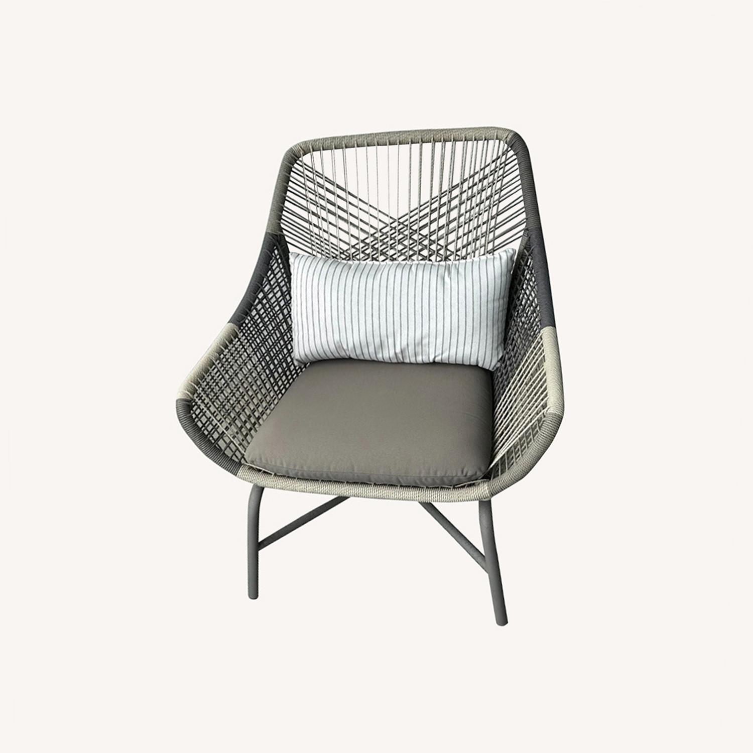 West Elm Huron Outdoor Lounge Chairs - image-0