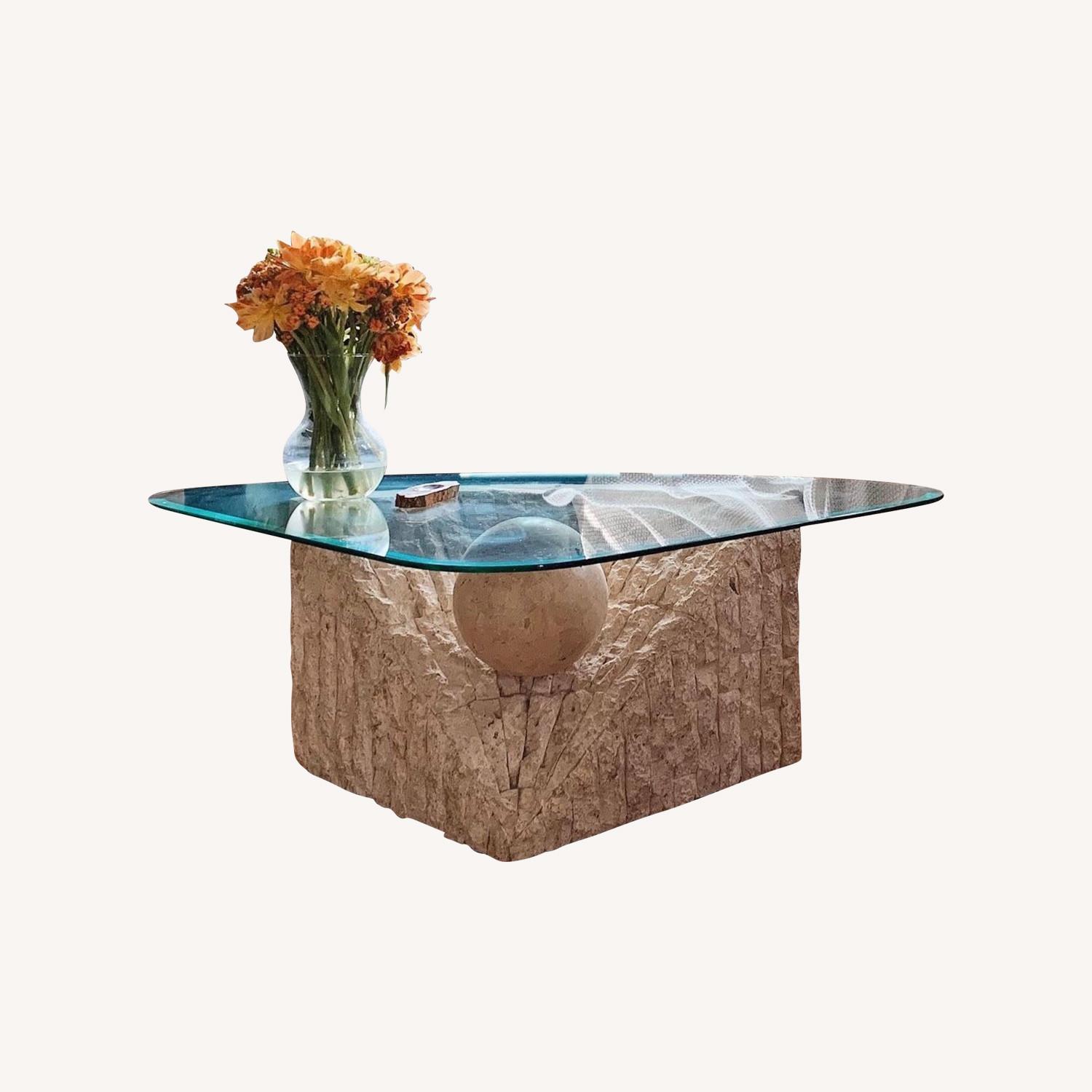 1980s Postmodern Coffee Table - image-0