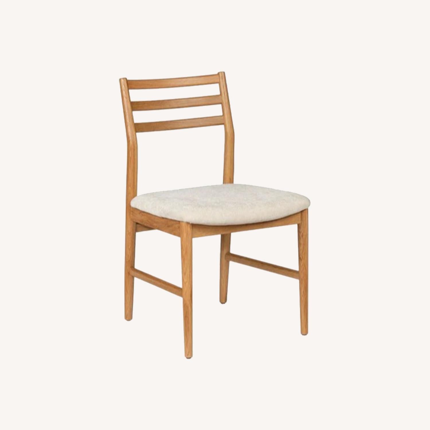 Article Wosla Bristol Ivory Oak Dining Chair - image-0