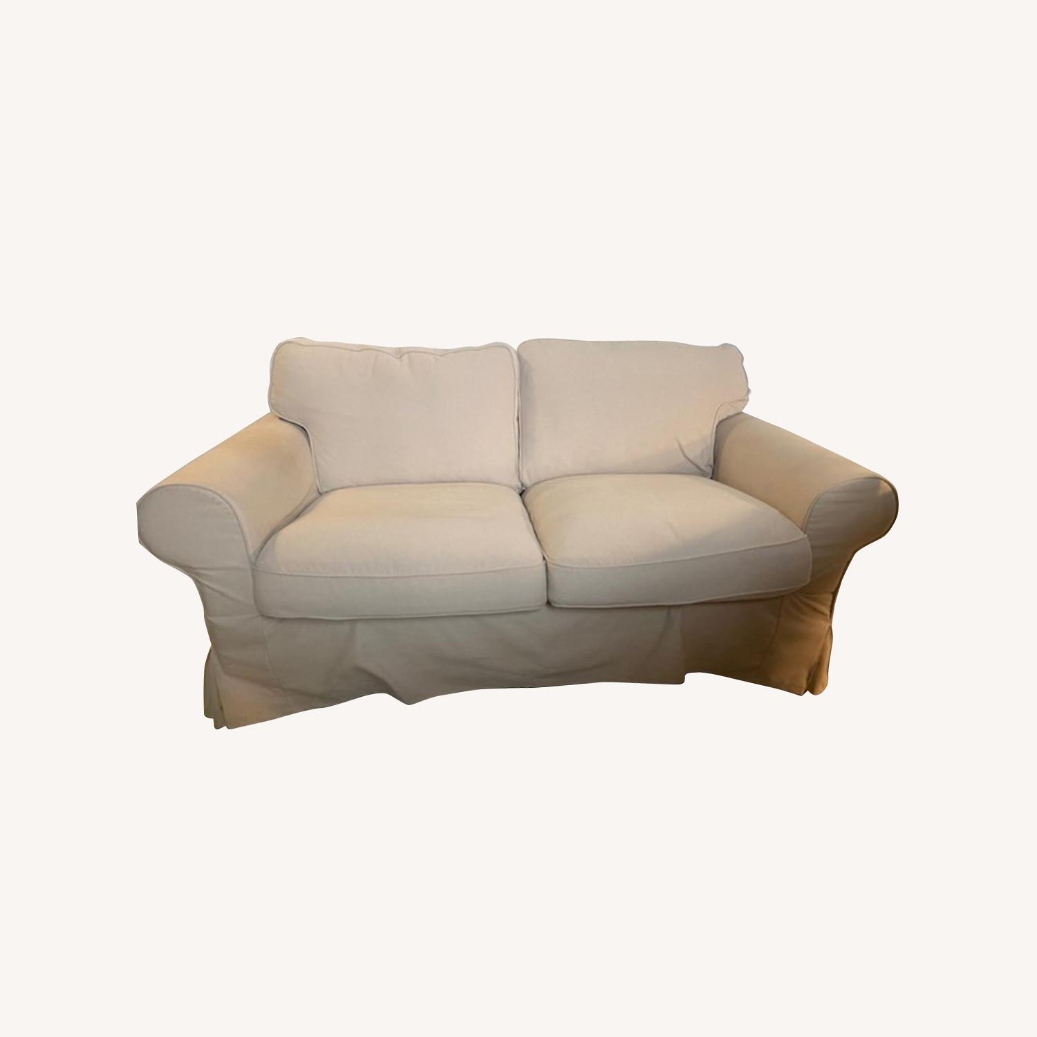 IKEA UPPLAND Loveseat, Kelinge Beige - image-0
