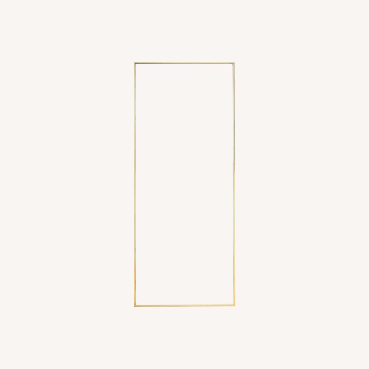 West Elm Metal Frame Floor Mirror - image-0