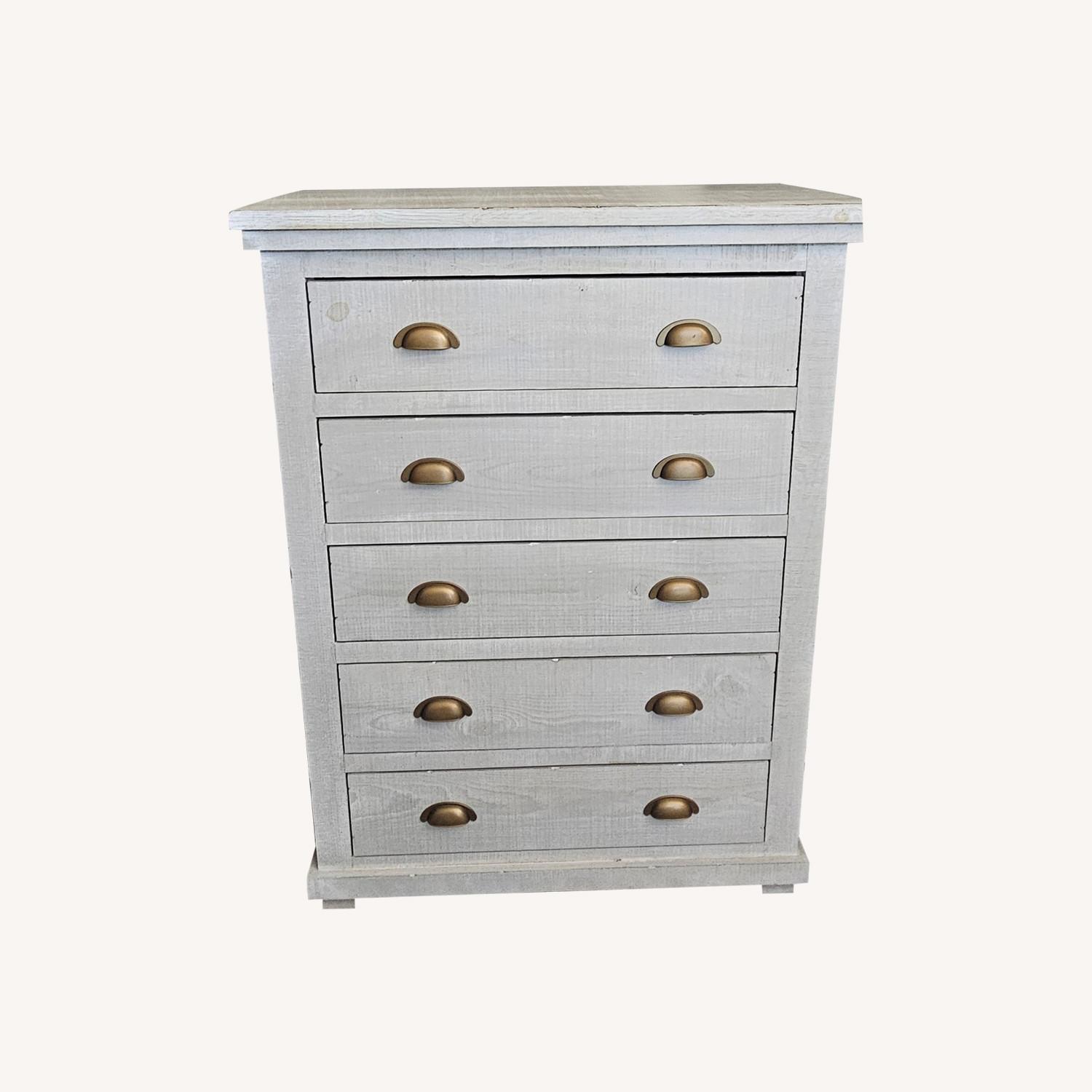sinclair grey dresser Furniture of America Carissa Gray Dresser main image 0