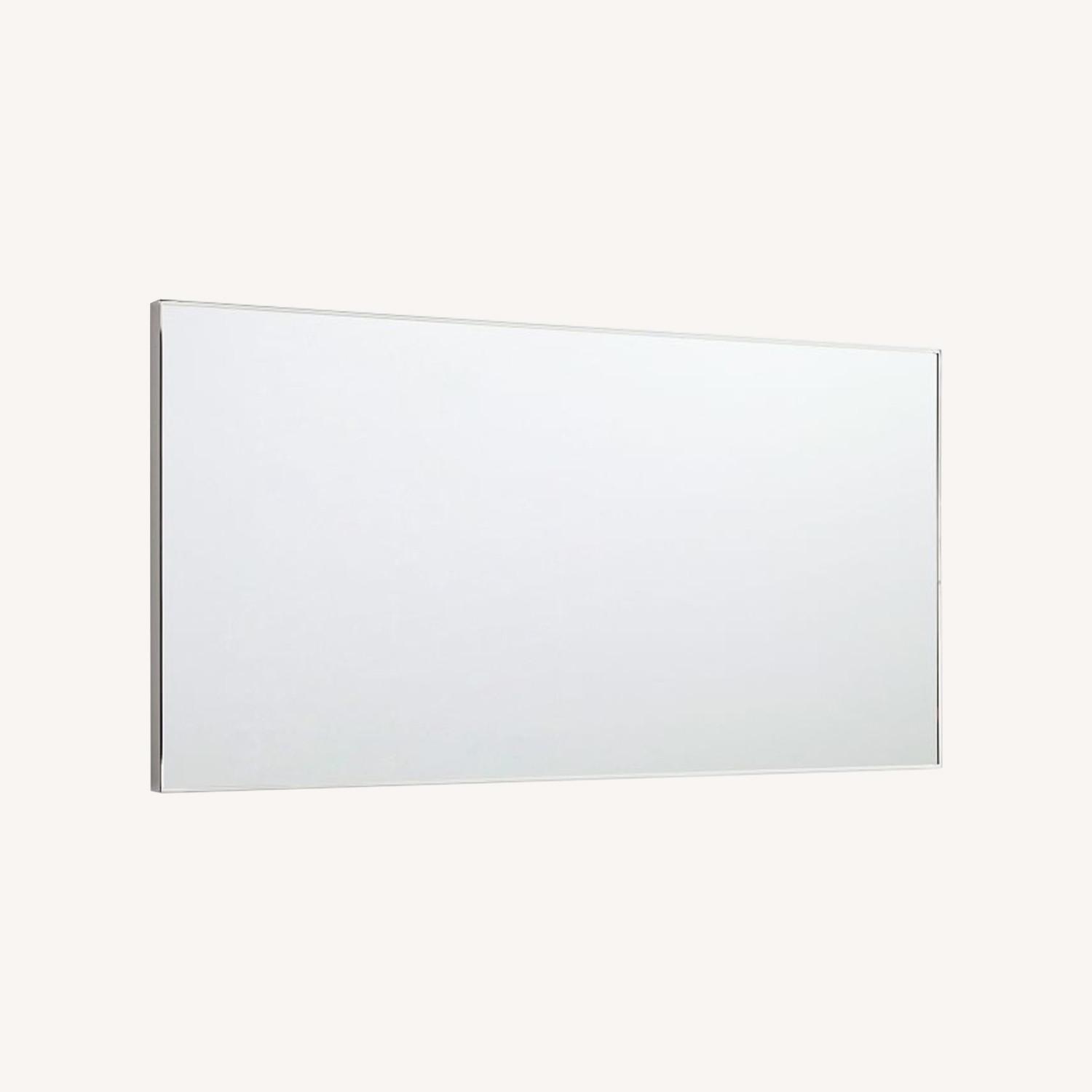 Rejuvenation Thin Metal Frame Double Vanity Mirror - image-0