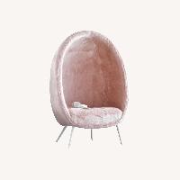 Pottery Barn Egg Chair Pink