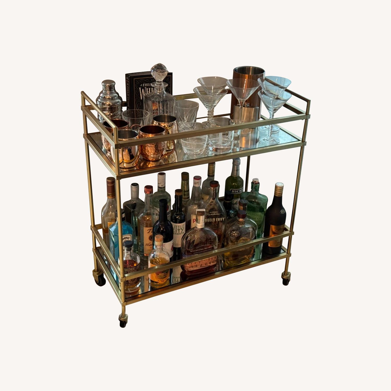 West Elm Bar Cart - image-0