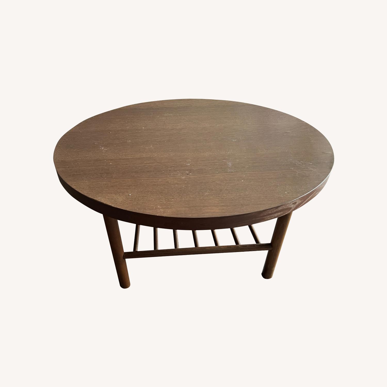 IKEA Dark Brown LISTERBY Coffee Table - AptDeco