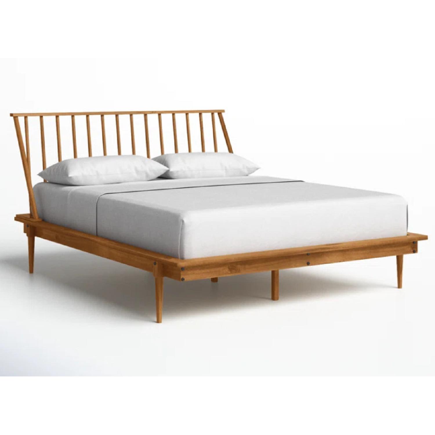 Mercury Row Henline Solid Wood Spindle Bed - image-0