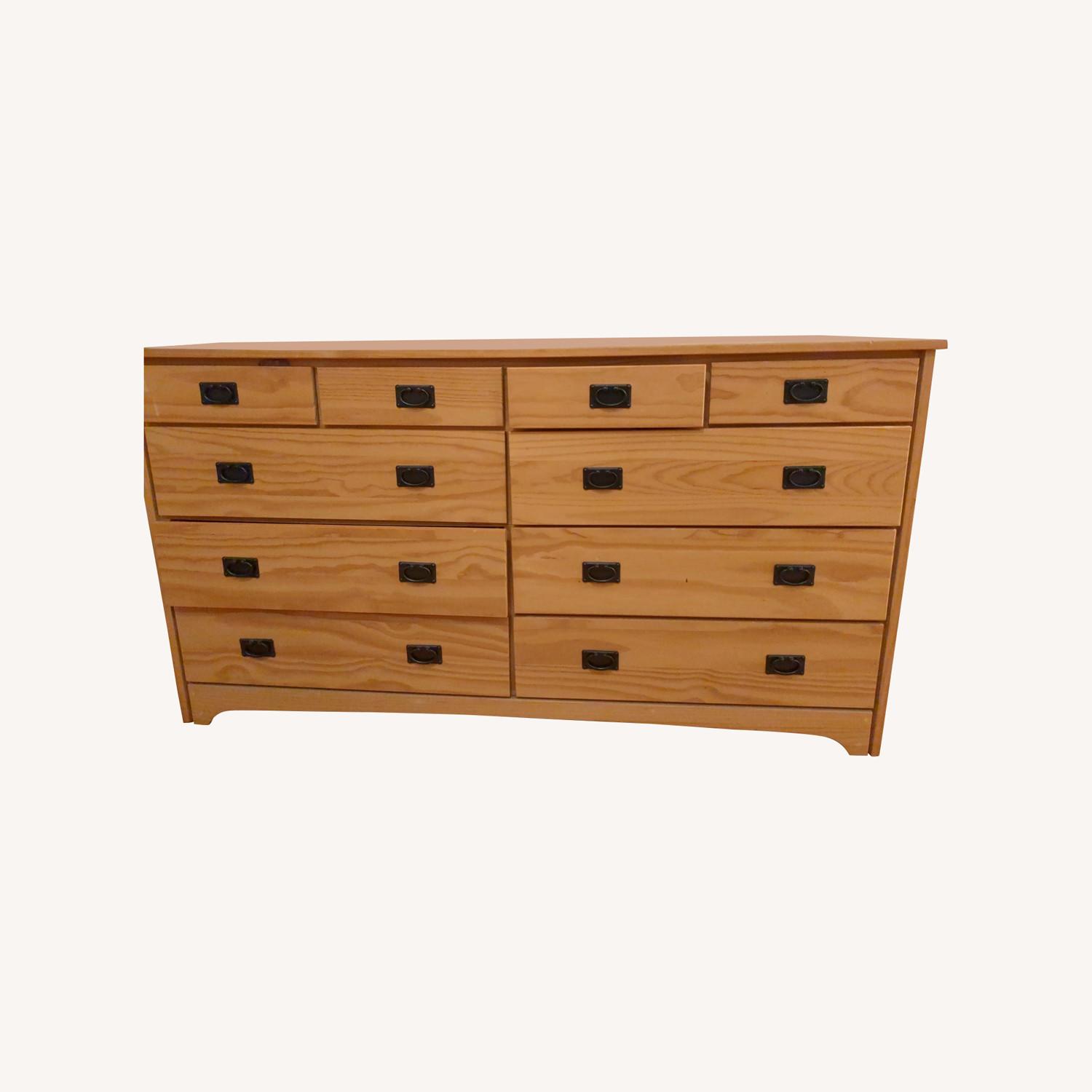 10- Drawer Real Wood Dresser - image-0