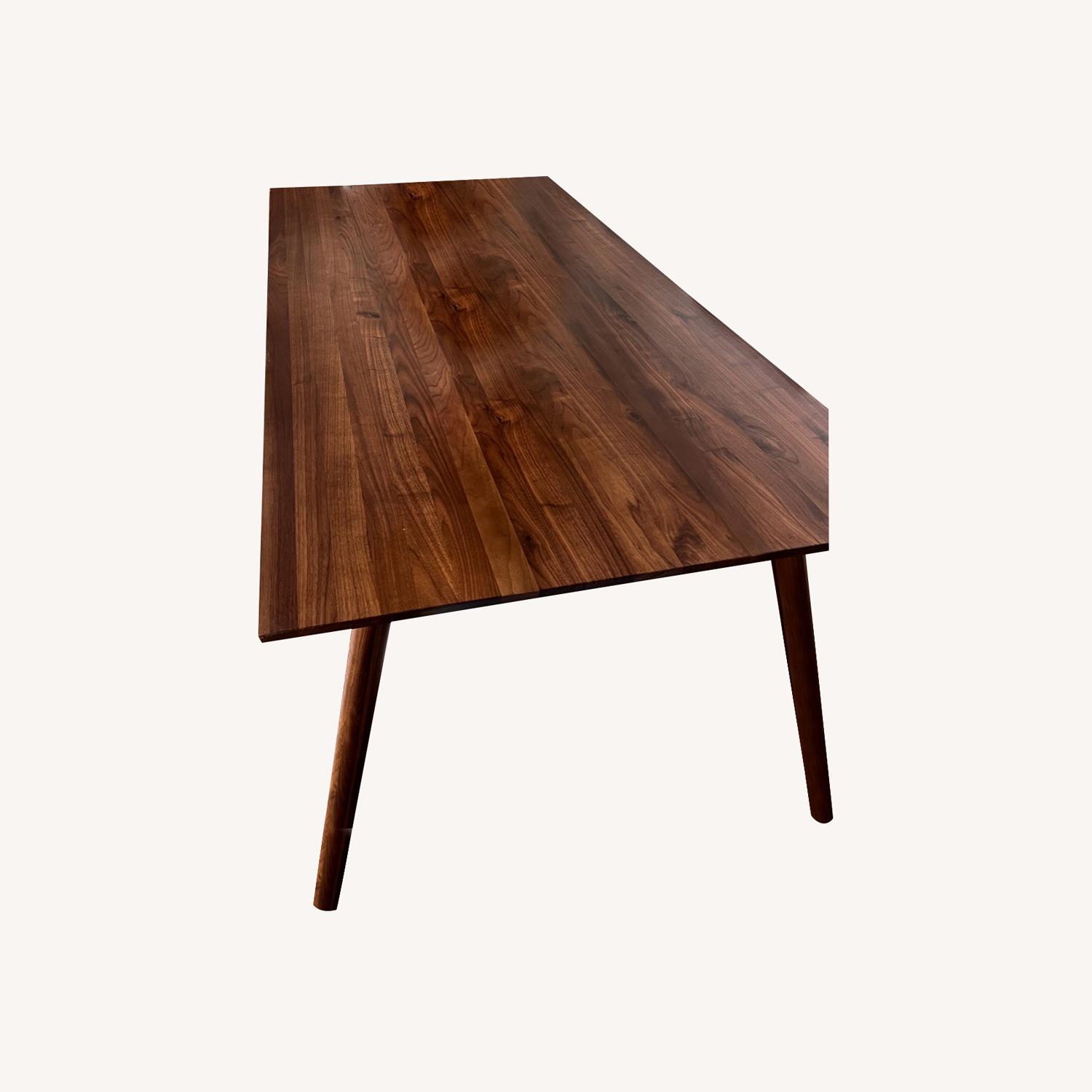 Wood West Elm Dining Table 71" - image-0