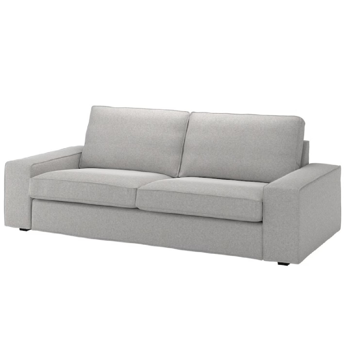 【土日限定SALE】IKEA/ KIVIK 2Pソファ グレー IKEA Kivik Two-Seat - AptDeco