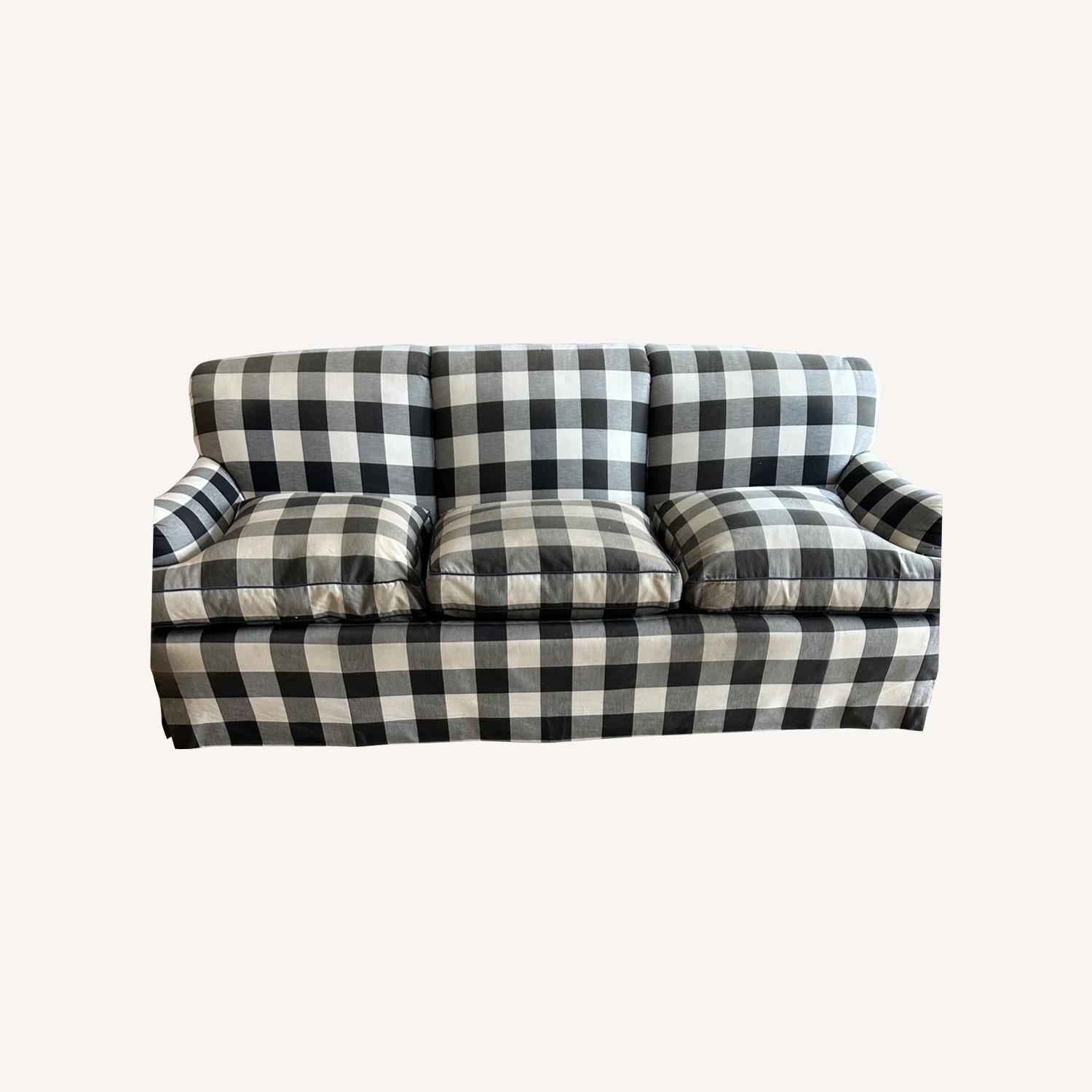 Avery Boardman Black & White Scalamandre Check - AptDeco