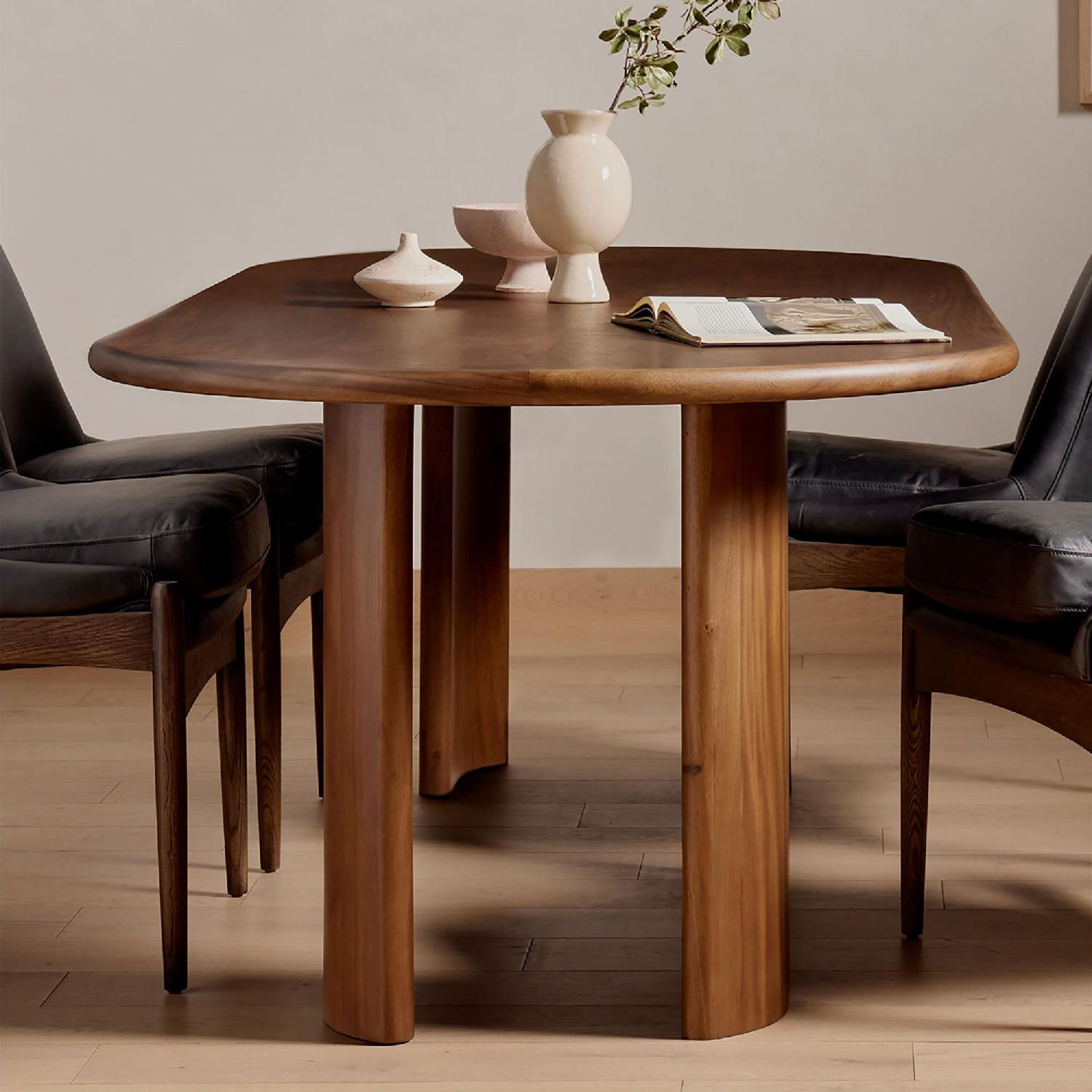 West Elm Solid Wood Dining Table - AptDeco