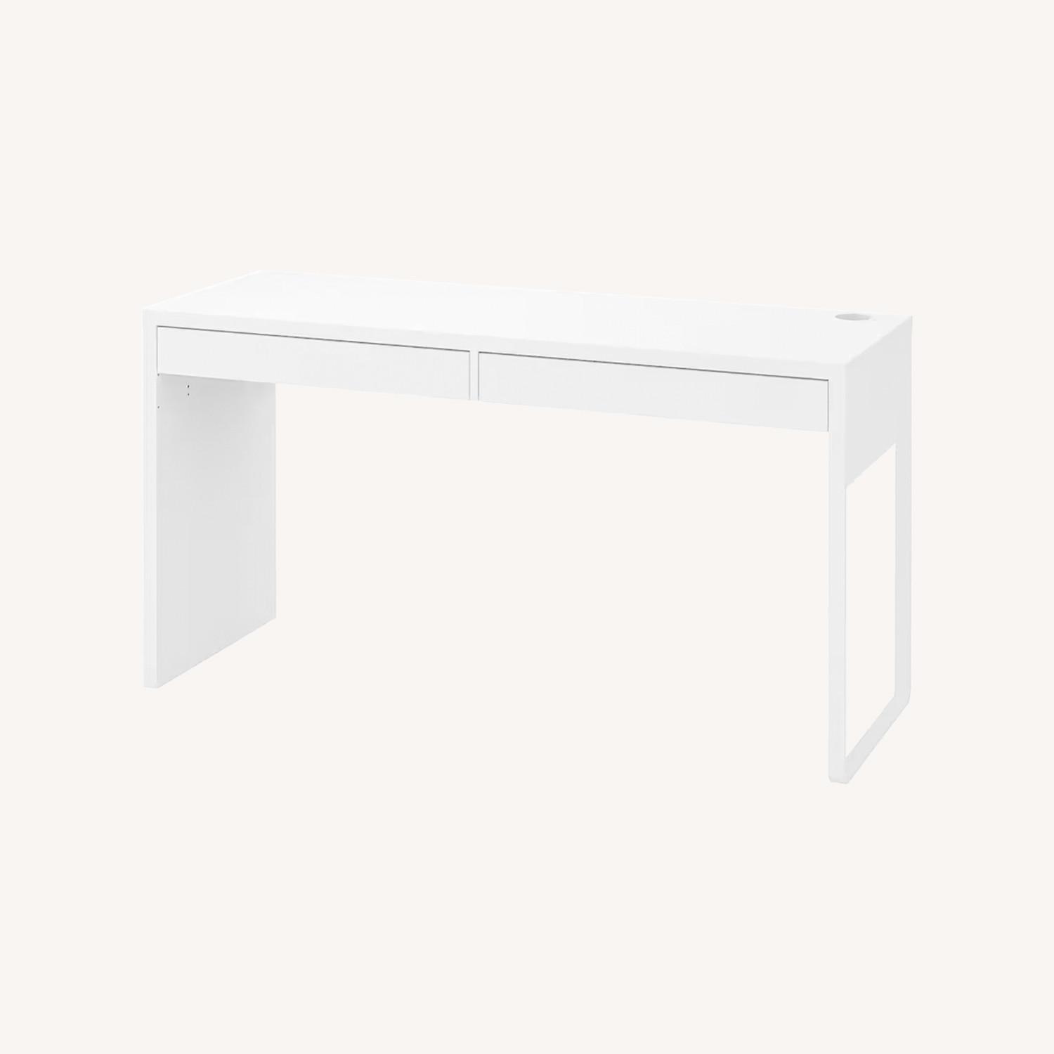 IKEA White Desk - image-0