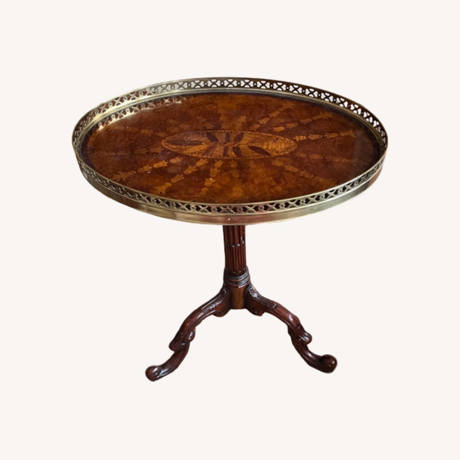 Theodore Alexander Oval Side Table - image-0