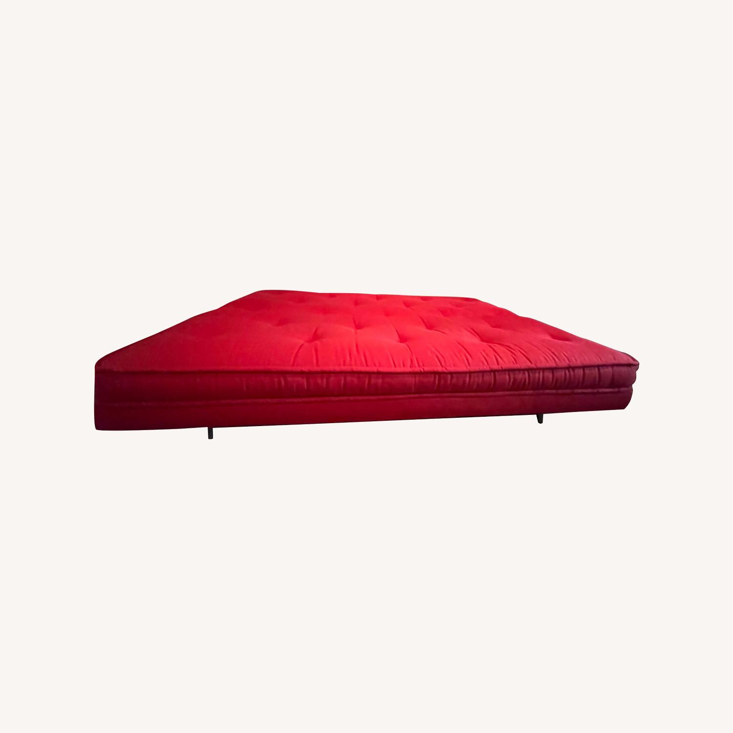 Red Ligne Roset Nomade Sleeper Sofa - image-8