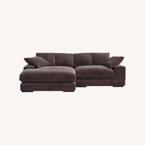 Used AllModern Brown Sofa for sale on AptDeco