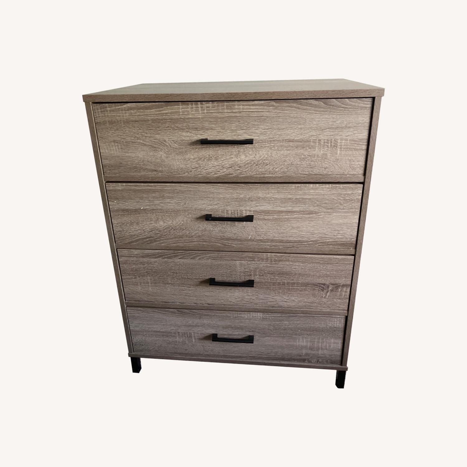 Light Wood 4DR Dresser - image-0