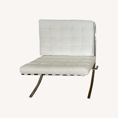 Used High Quality Replica Barcelona Chair Set for sale on AptDeco