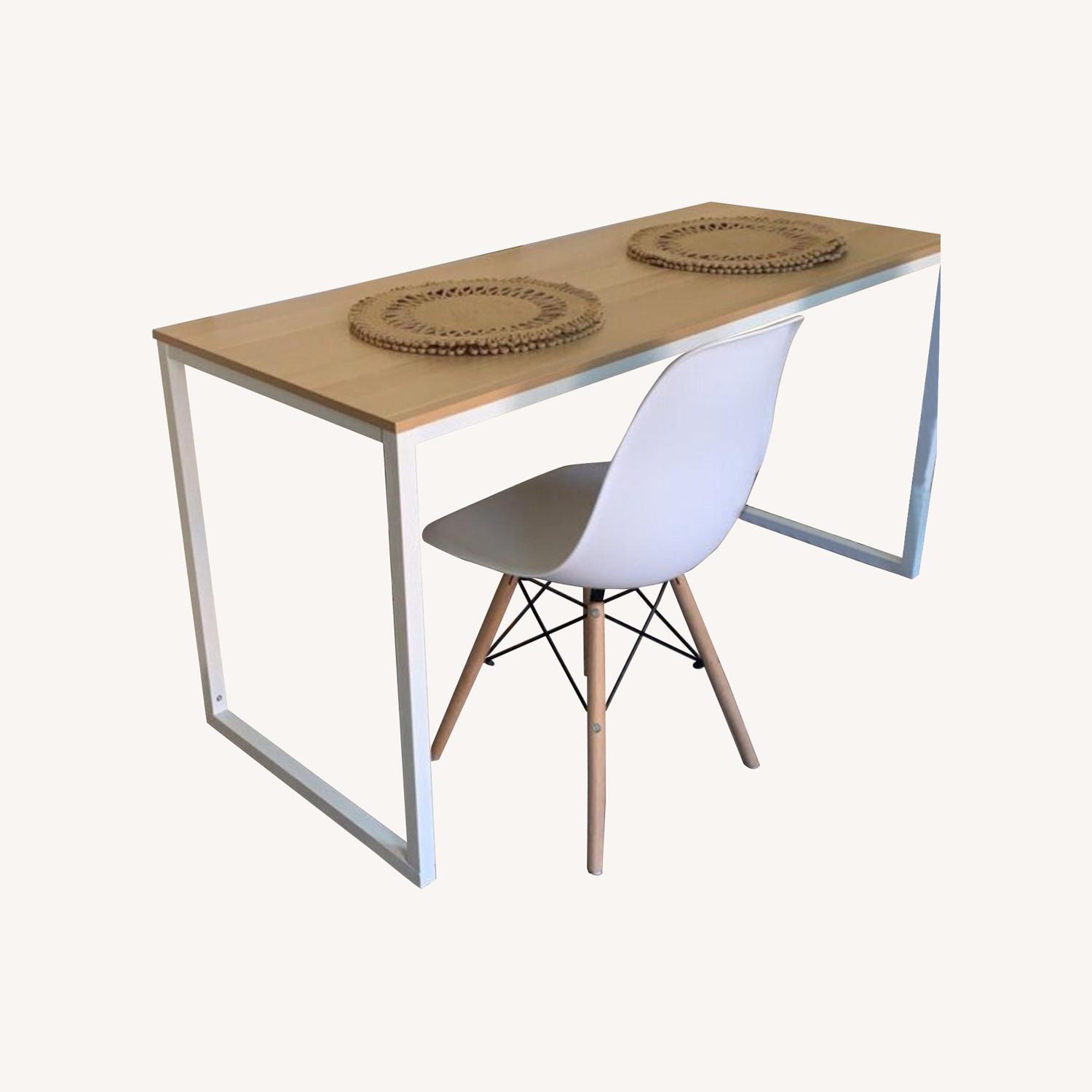 Chelmsford Metal Base Dining Table Set - image-0