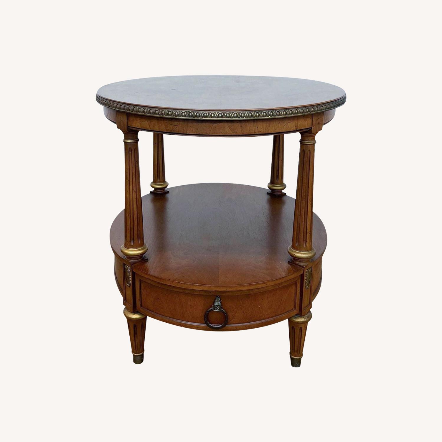 Vintage Henredon Two Tier End Table - image-0
