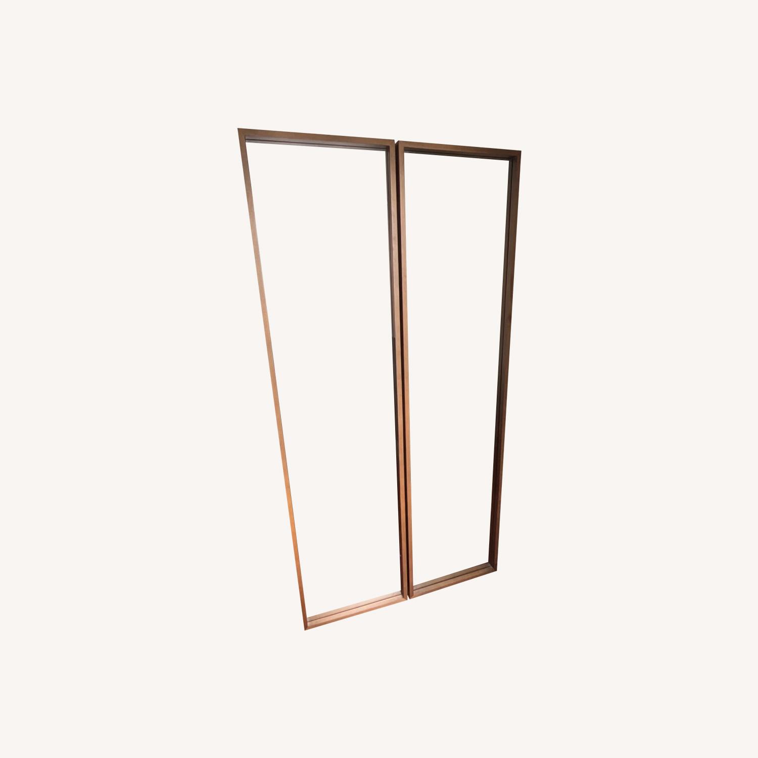 CB2 Mirror Armoire Wardrobe - image-0