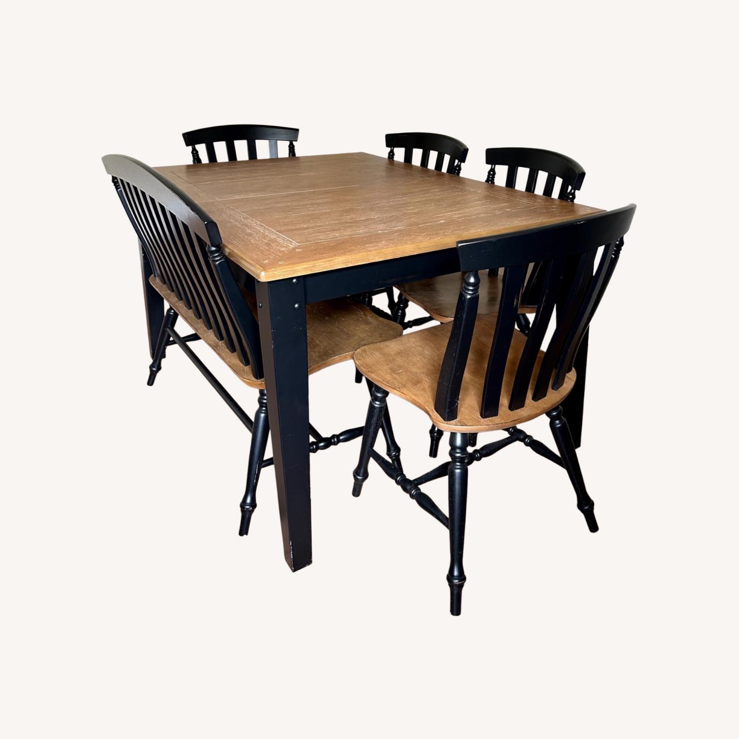 Liberty Table with 4 Chairs and a Bench - image-0