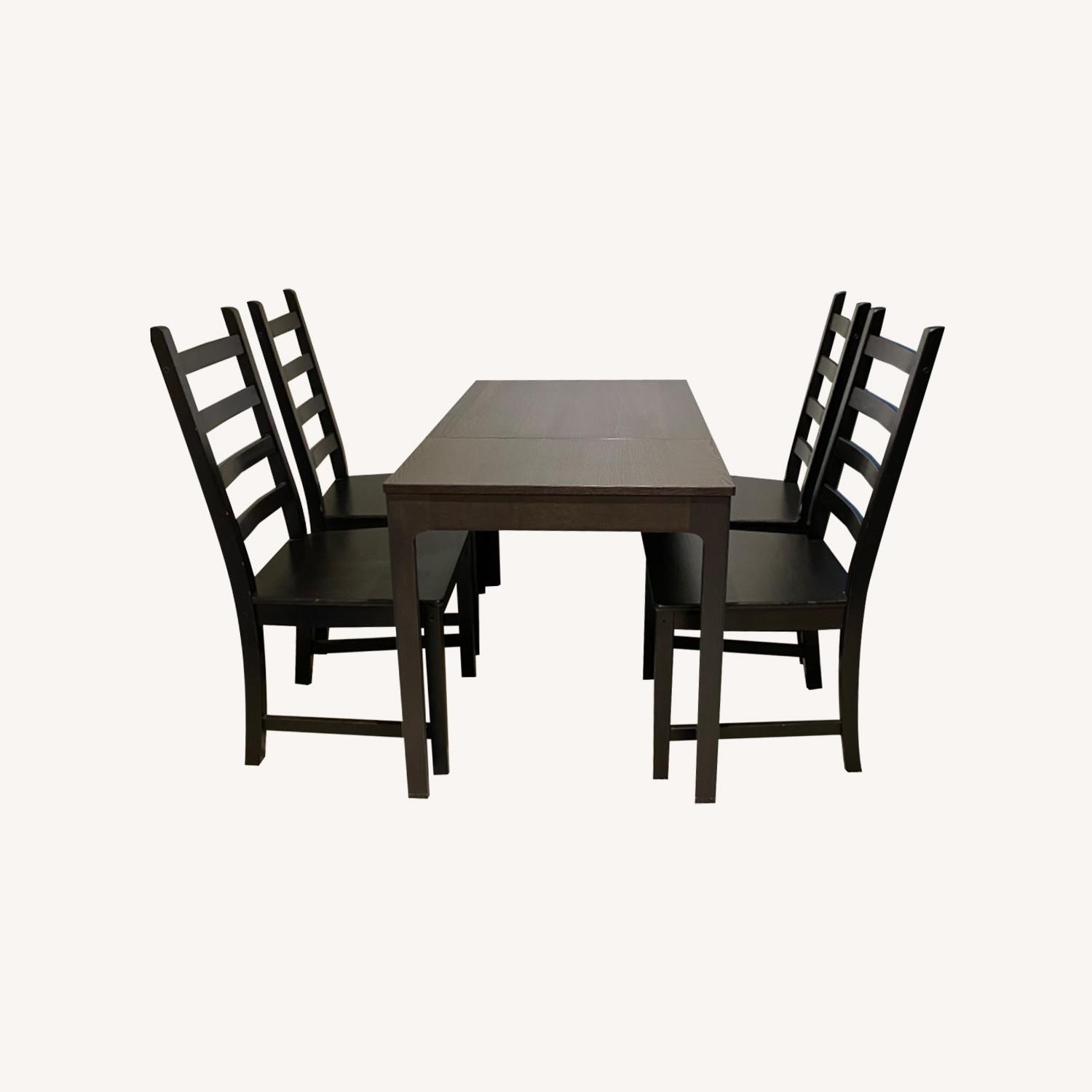 IKEA Dining Table with 4 Chairs - AptDeco