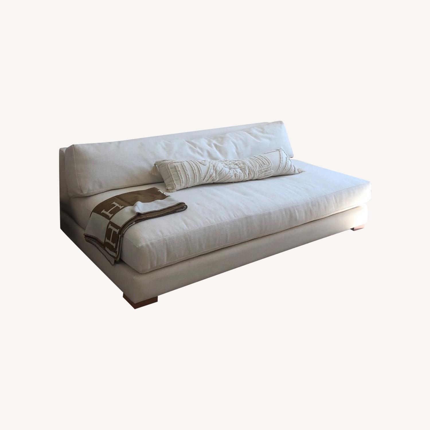 CB2 PIAZZA 82" Sofa With White Oak Legs - image-0