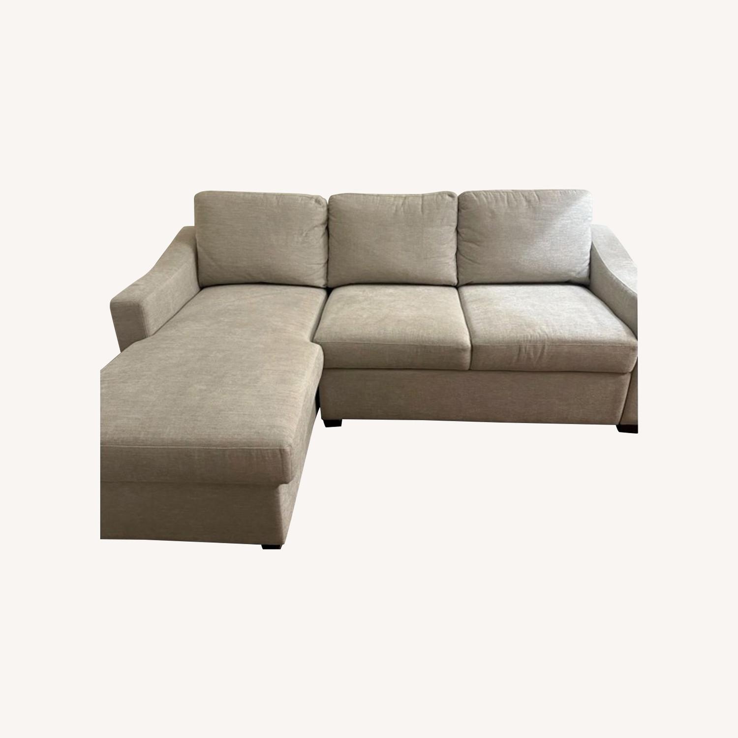 Coddle Aria Sleeper Sofa with Reversible Chaise - image-0