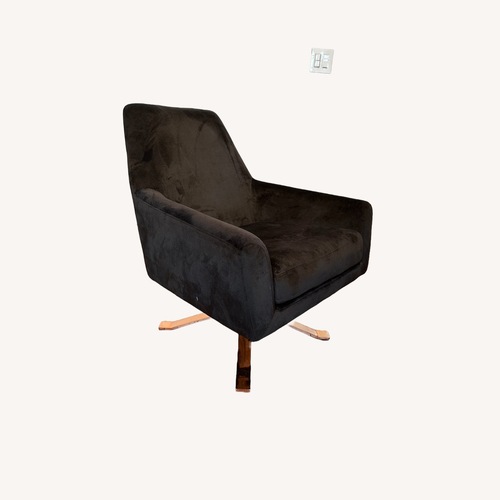 Used West Elm Lucas Swivel Chair for sale on AptDeco