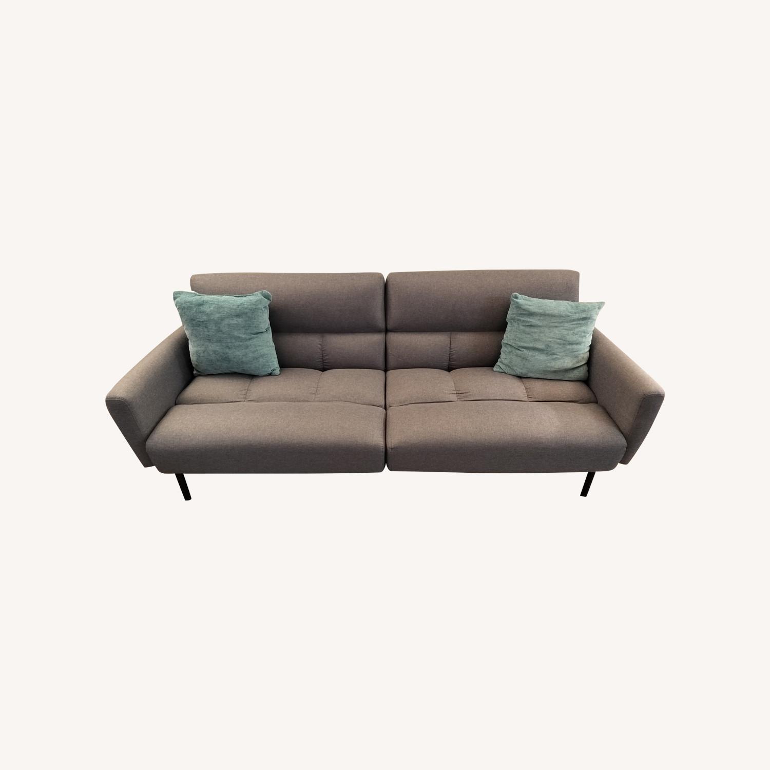 Ollie Futon Sofa Bed with Box Tufting - image-0