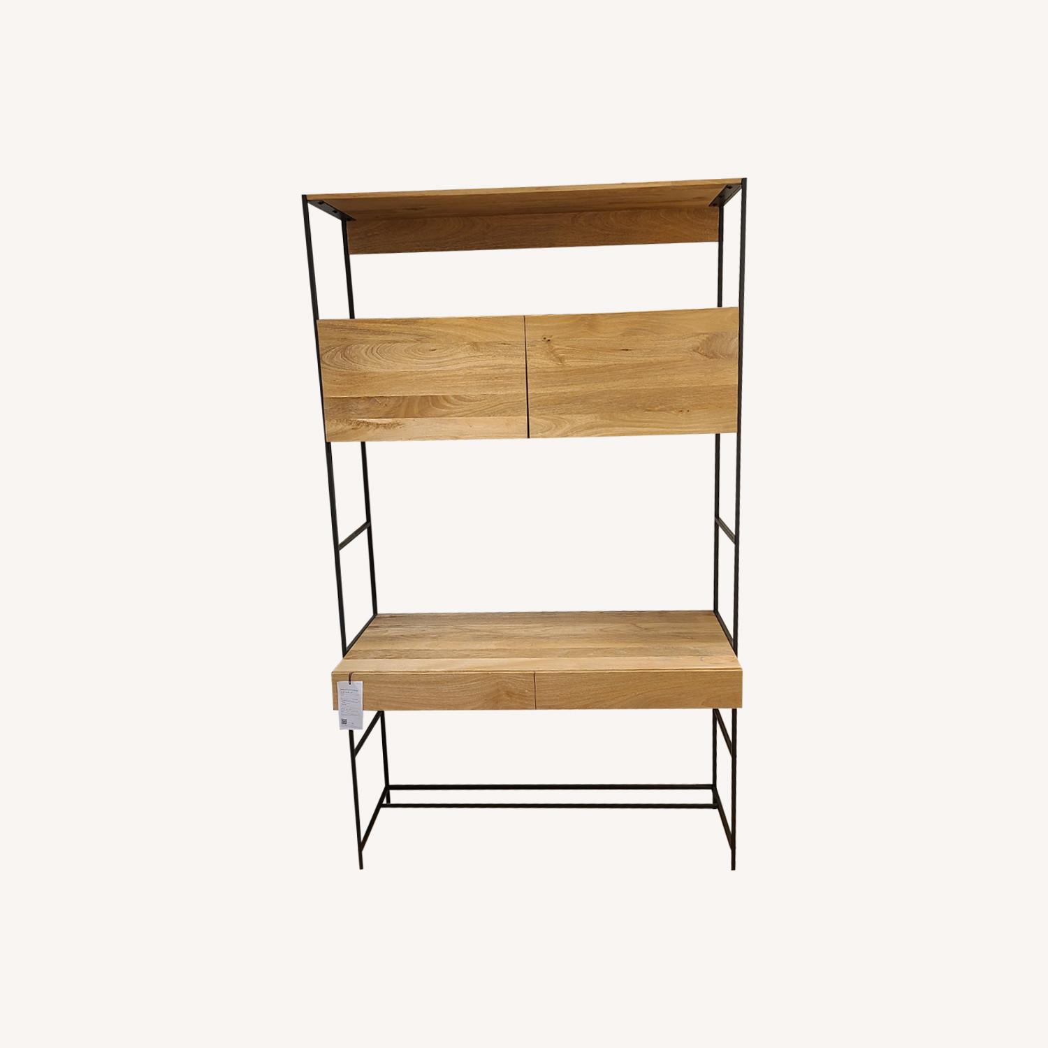 West Elm Industrial Modular Wall Desk - image-0