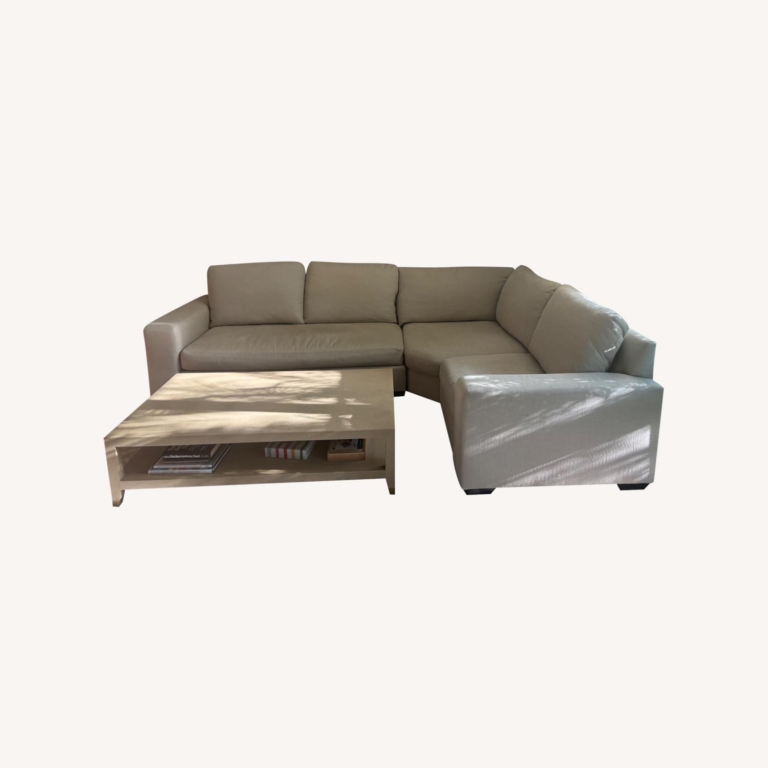 Pottery Barn Sectional - image-0