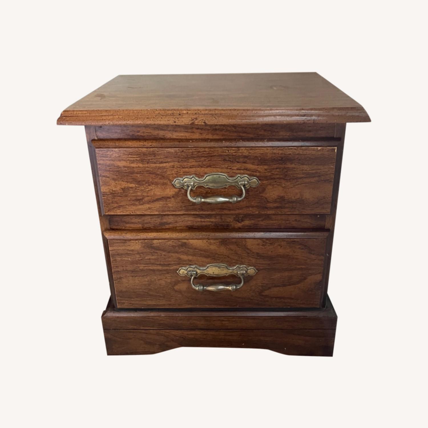 Kemp End Table with Drawers - image-0