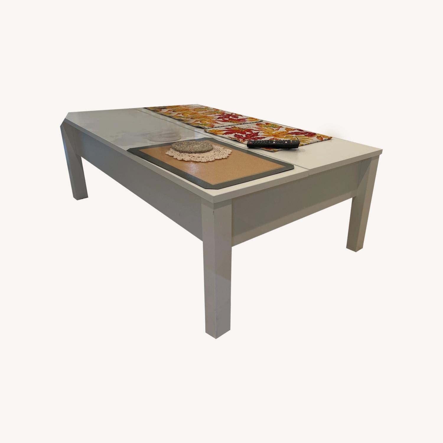 IKEA TRUSTORP Coffee Table; Height-adjustable - image-0