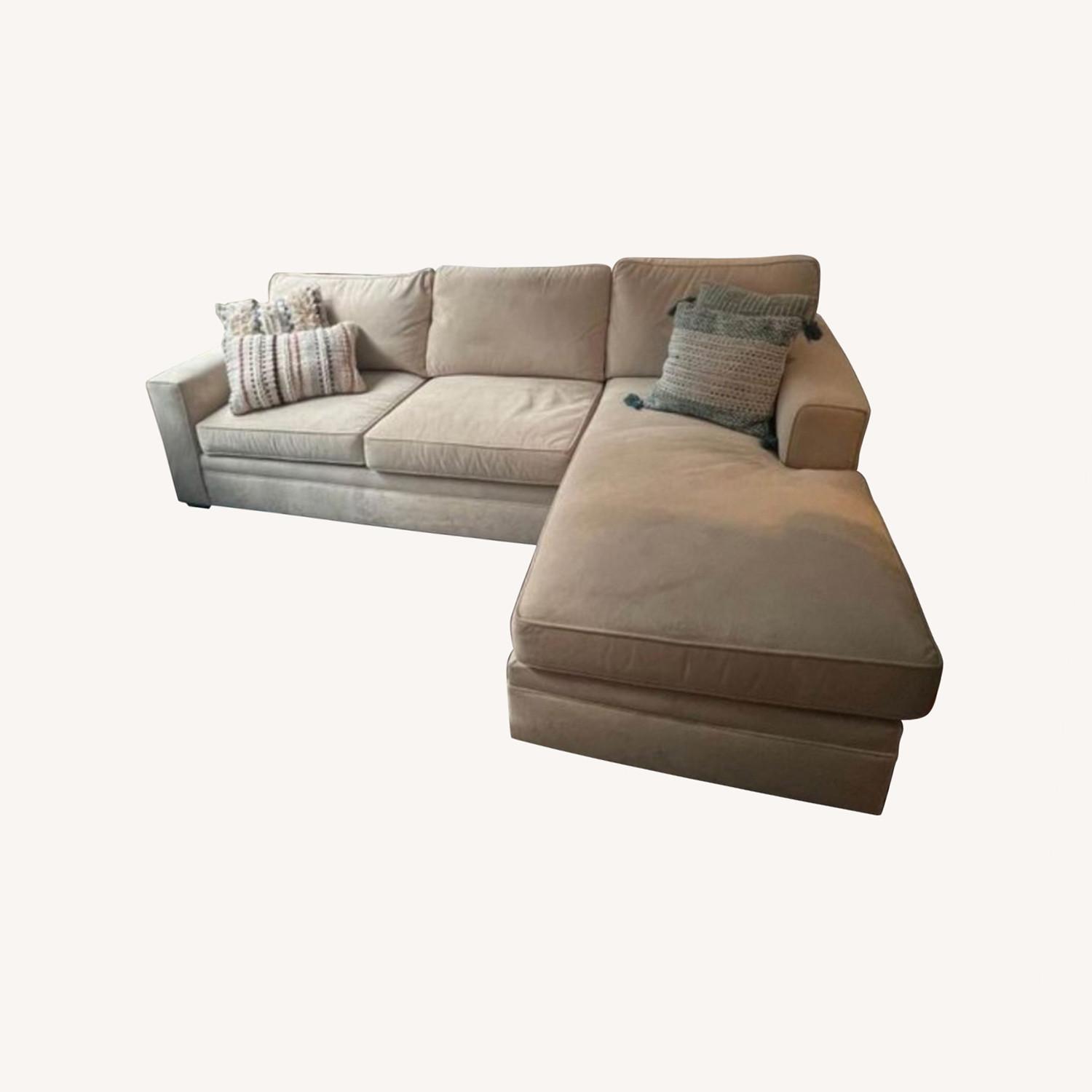 Pottery Barn Chaise Sectional Sofa - image-0