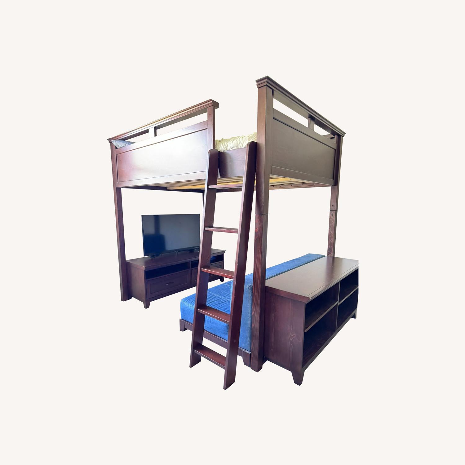 Hampton Loft Bed Set - image-0