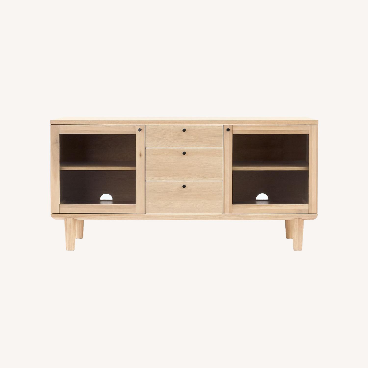 West Elm Whitman Glass Buffet (60") - image-0