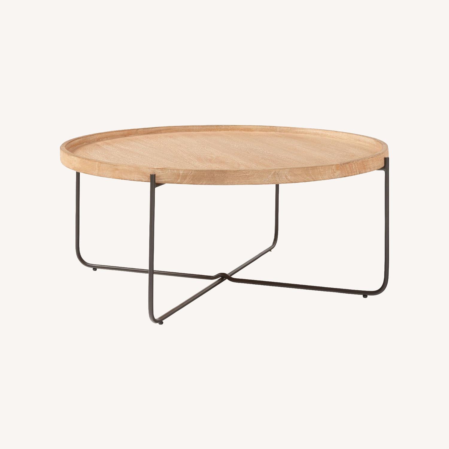 West Elm Willow Round Coffee Table (36") - image-0