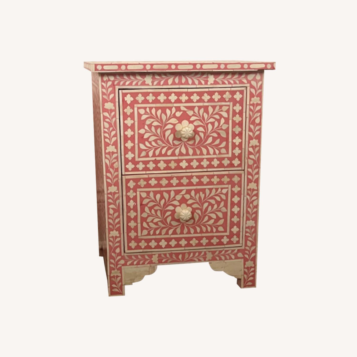 Bone Inlay Side Tables - image-0