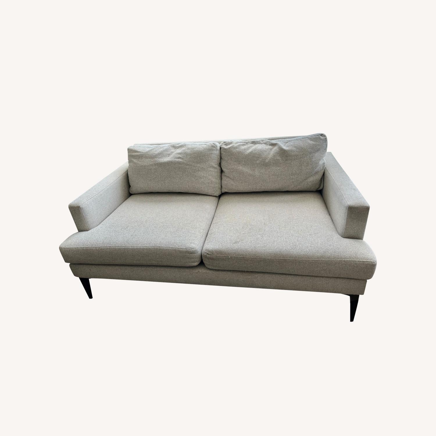 West Elm Loveseat Sofa - image-0