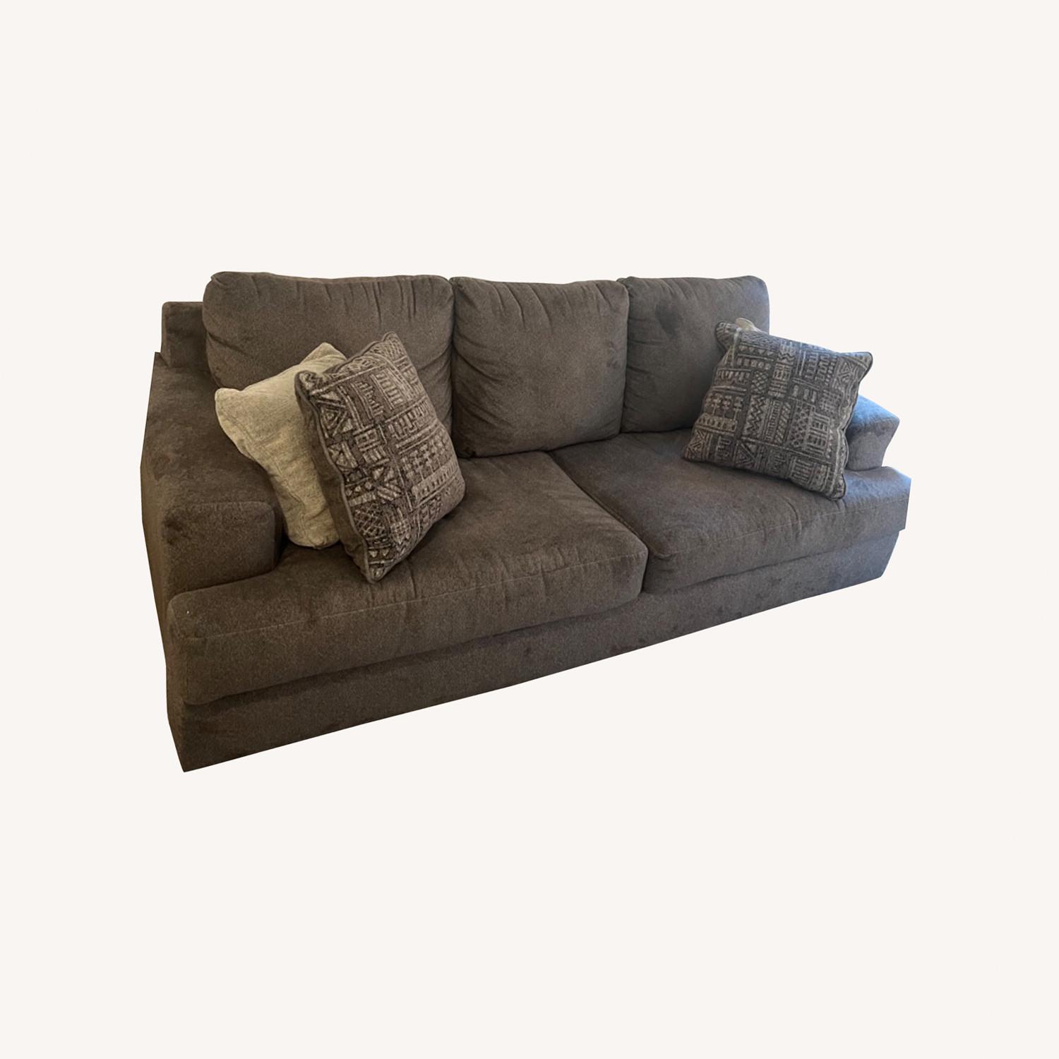 Ashley Gray Couch - image-0