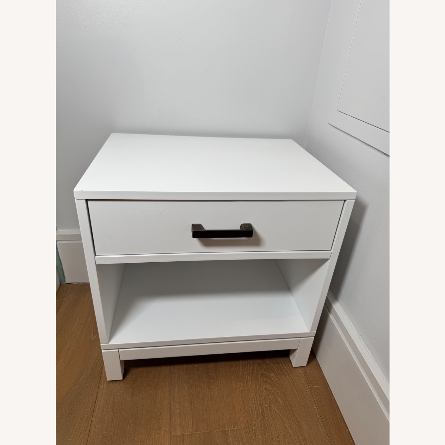 Crate & Barrel Kids White Nightstand - image-4