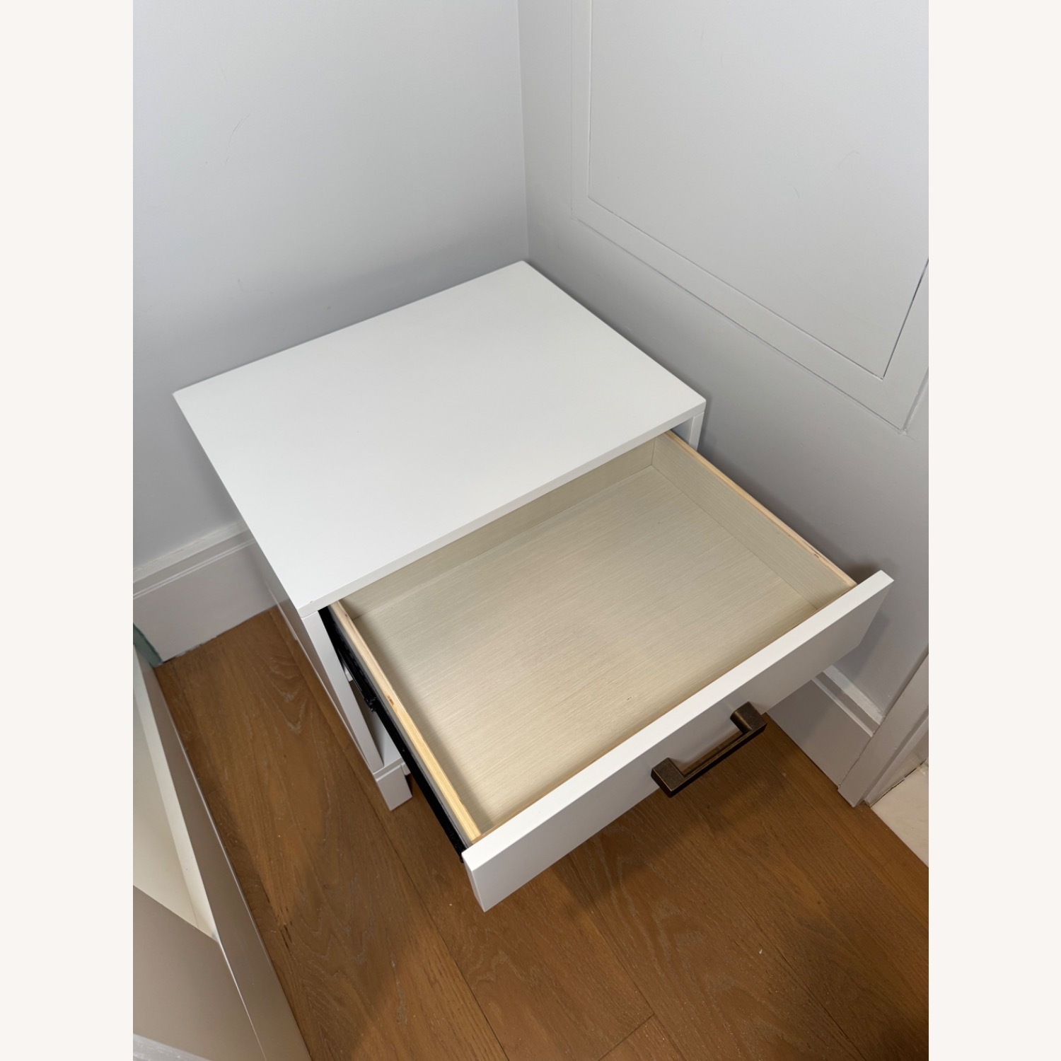 Crate & Barrel Kids White Nightstand - image-6